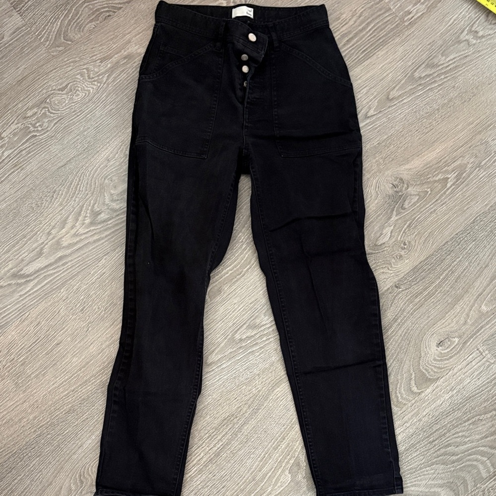 Aritzia Wilfred Free Charcoal Pants